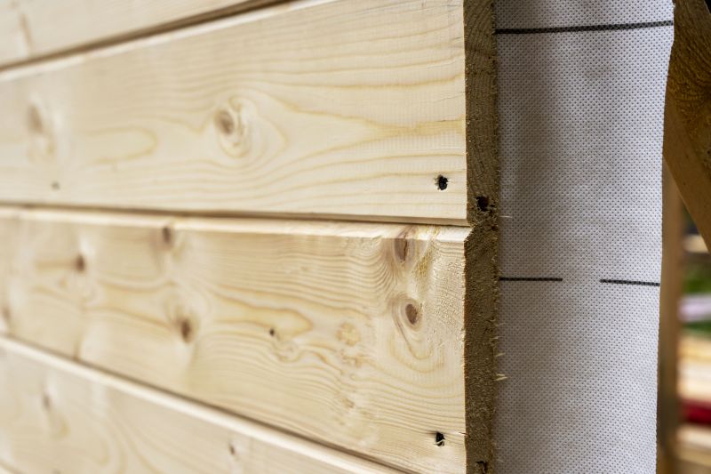 Close-up of Hardwood Cladding